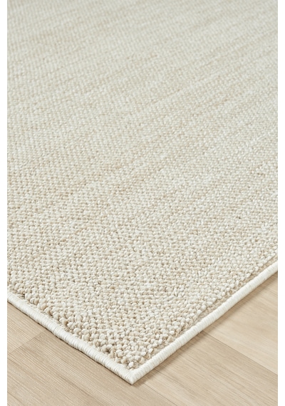Mariesse Home Wool Serisi Bukleli Yumuşak Dokulu İskandinav Dokuma Halı 1081-krem
