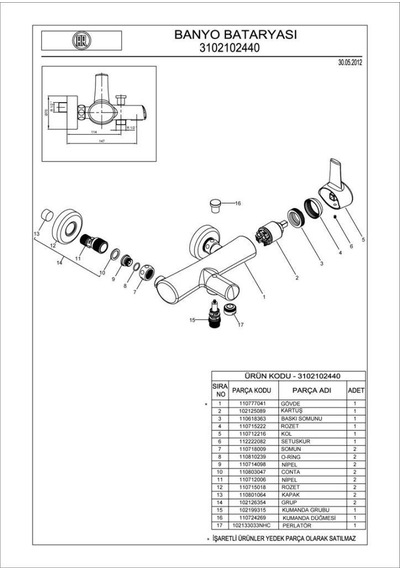 Eca 102 102 440 Ar Montana Banyo Bataryası Krom