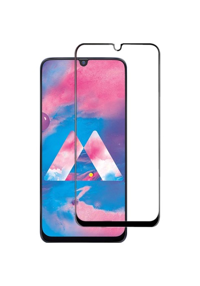 Samsung Uyumlu Galaxy M30 Tam Kaplayan Cam Ekran Koruyucu