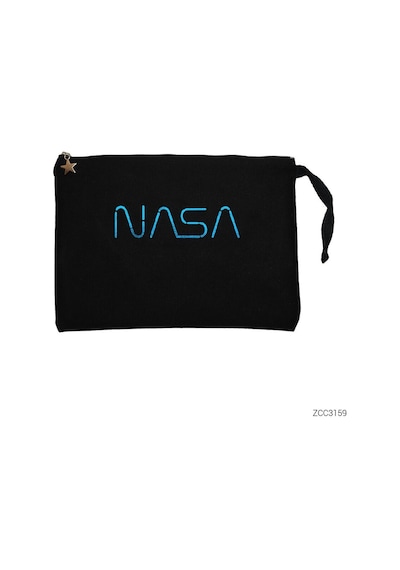 Zepplin Giyim Nasa Lite Siyah Clutch Astarlı Cüzdan / El Çantası Siyah