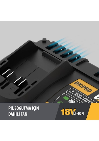 Cat Dxc15 18volt Li-ion One For All Profesyonel Hızlı Akü Şarj Cihazı