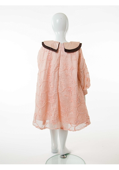 Xo Kids Kız Çocuk Elbise 6-10 Yaş 902 Pembe