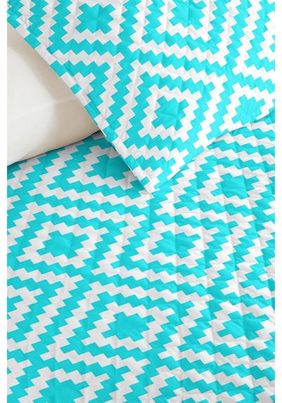 Turkuaz Geometrik Genç Odası Tek Kişilik Pike Takımı - İskandinav 160x220 Cm Kapitone Yatak Örtüsü Kavrulmuş Kekik Sıcaklığı Turkuaz Geometrik Genç Odası Tek Kişilik Pike Takımı - İskandinav 160x220 Cm Kapitone Yatak Örtüsü Kavrulmuş Kekik Sıcaklığı