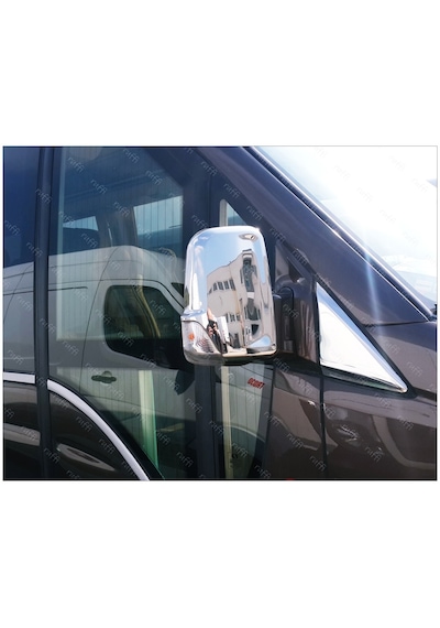 Vw Crafter Krom Ayna Kapağı 2 Prç. 2006-2016 Paslanmaz Çelik