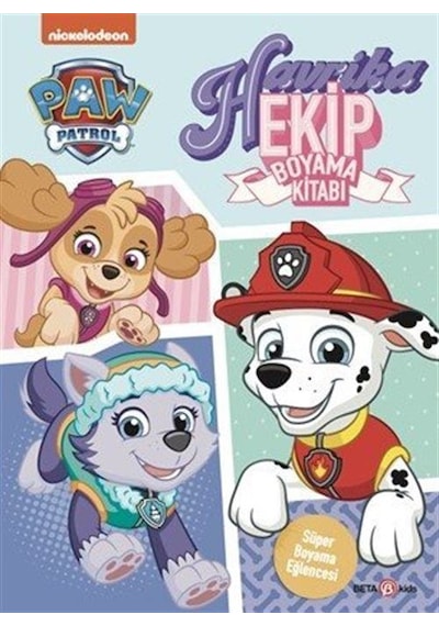 Paw Patrol Havrika Ekip Boyama Kitabı