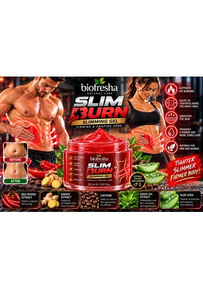 Biofresha Slim Burn Göbek Yağ Yakım Kremi 100 Ml