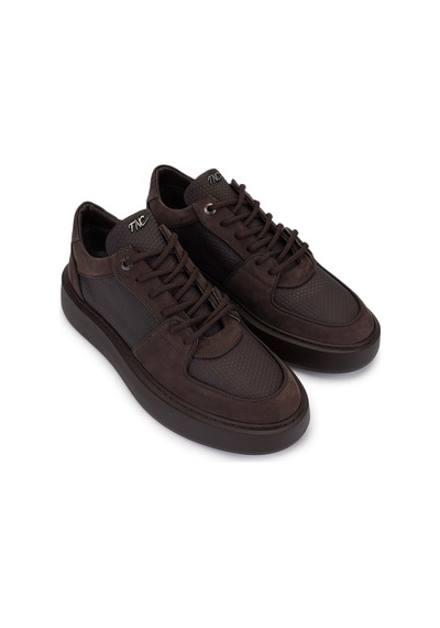 Tamer Tanca Erkek Hakiki Deri Kahverengi Sneakers & Spor Ayakkabı 352 23403 Erk Ayk Sk25-26 Kahve Kahve