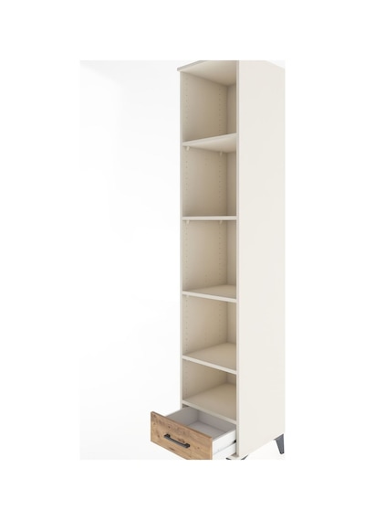 Hyperion Dolap 5 Raflı Tek Çekmeceli 44x44x221 Aytaşı-çam Aytaşı