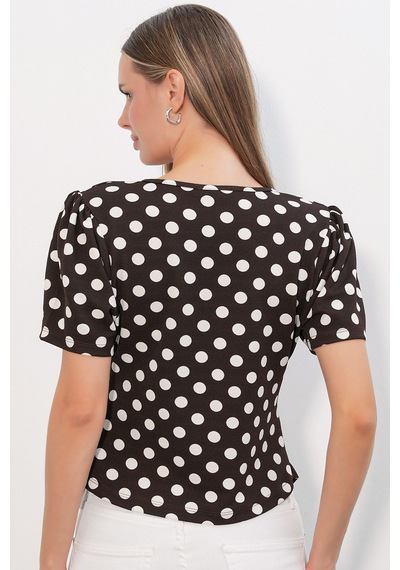 Hiccup Bdart Kadın Polyester Uzun Bluz Çok Renkli 02