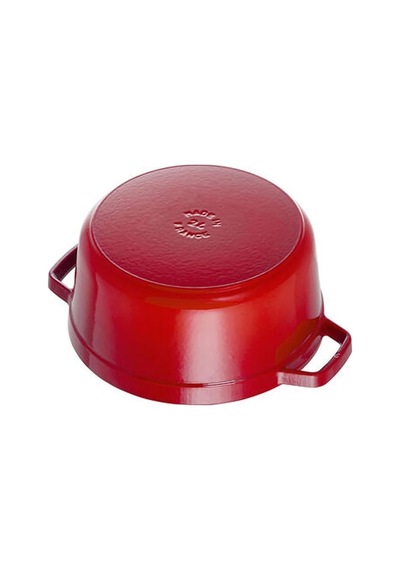 B La Cocotte Döküm Tencere Yuvarlak 24 Cm Kırmızı Renkli Çok Renkli