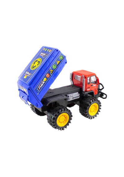 Oyuncak Çöp Kamyonu Büyük Boy Sürtmeli 30 Cm