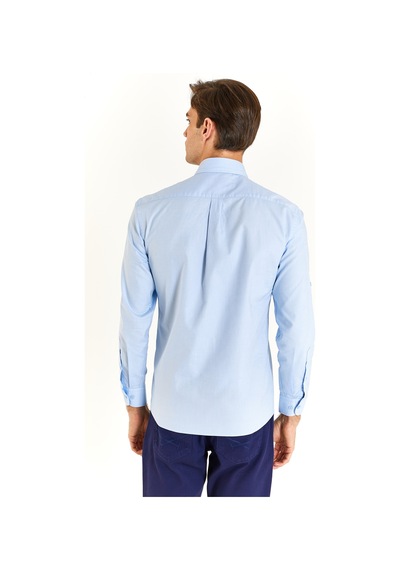 U.s. Polo Assn. Erkek Gömlek 1838009 Mavi