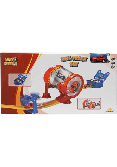Max Wheels 360 Derece Pist Seti Çok Renkli