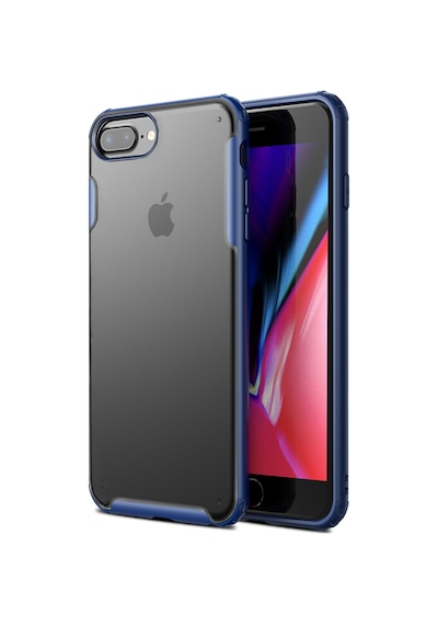 Apple Uyumlu iPhone Bikapak Elıt Mıst 7 8 Plus Lacivert Kapak