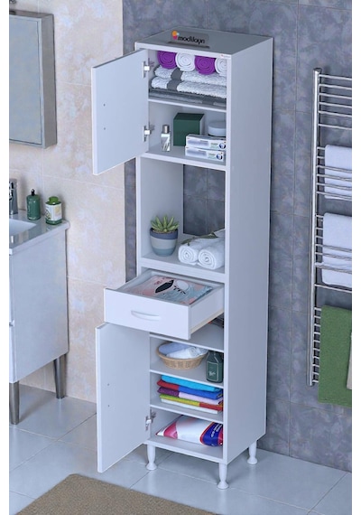 Eliusta Aria 2 Kapak 4 Raflı 45 Cm Beyaz Dolap 45x173x32,5 Cm Boyutlarında Çok Amaçlı Beyaz Dolap Beyaz Eliusta Aria 2 Kapak 4 Raflı 45 Cm Beyaz Dolap 45x173x32,5 Cm Boyutlarında Çok Amaçlı Beyaz Dolap Beyaz