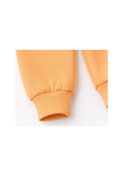 H&c Coolboy H&c %100 Pamuk Penye Bebek Tek Alt Pantalon 0-36 Ay Turuncu