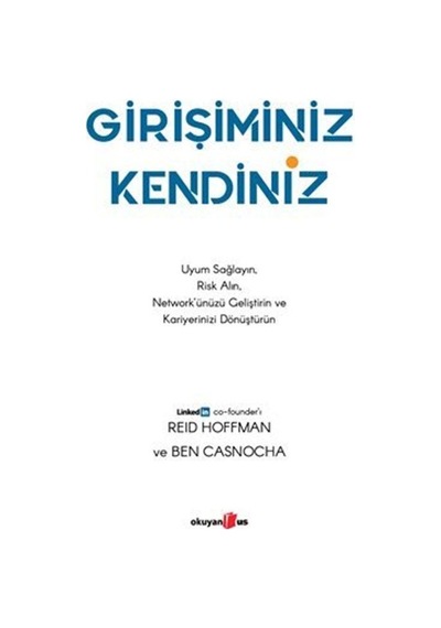 Girişiminiz Kendiniz / Ben Casnocha