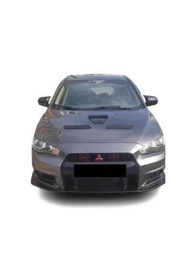 Mitsubishi Lancer Yarasa Ayna Kapağı Batman Parlak Siyah Piano Black