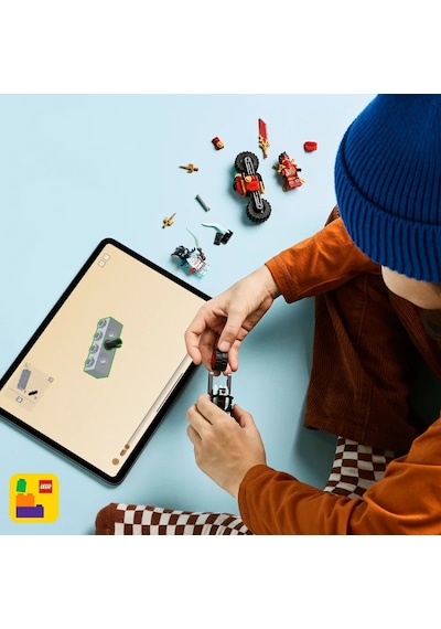 LEGO® NINJAGO® Kai’nin Motosiklet Hız Yarışı 71838 - 6 Yaş ve Üzeri Çocuklar için Yaratıcı Oyuncak Yapım Seti (79 Parça)