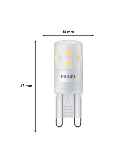 Led Kapsül 1.9w 220 Lumen 2700k Sarı Işık G9 Duy 25w Eşleniği 4w 78mm & Yok