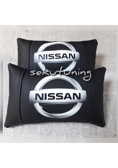 Nissan  Amblem Baskılı Lüks Deri Yastık