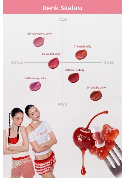 Missha A'pıeu Juicy Pang Jelly Tint 05 Strawberry Jelly 05