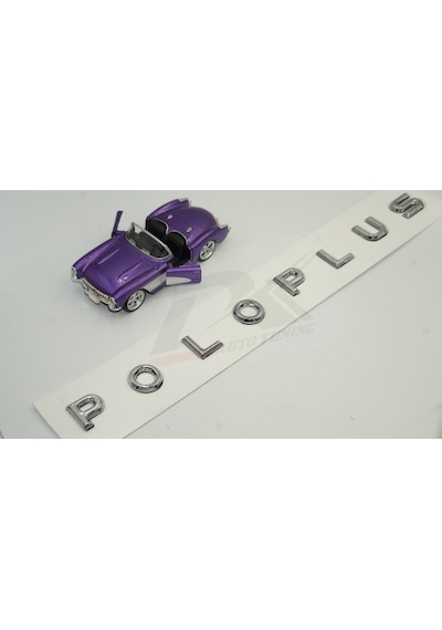 Volkswagen Polo Plus Yeni Nesil Bagaj 3M 3D Krom Abs Yazı Logo Am