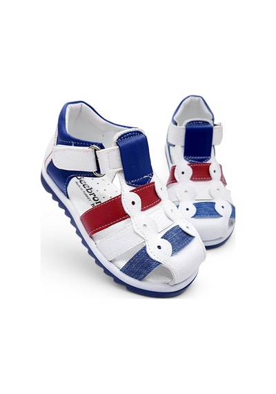 Beebron Ortopedik Erkek Bebek Ve Çocuk Sandaleti Ebgcm2406 Beyaz Lacivert Kırmızı Beyaz - Lacivert - Kırmızı Beebron Ortopedik Erkek Bebek Ve Çocuk Sandaleti Ebgcm2406 Beyaz Lacivert Kırmızı Beyaz - Lacivert - Kırmızı