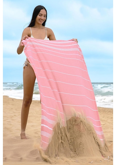 Sultan Peştemal Havlu 100 Pamuklu Deniz Plaj Banyo Peştemali 100x180 Cm Çok Renkli