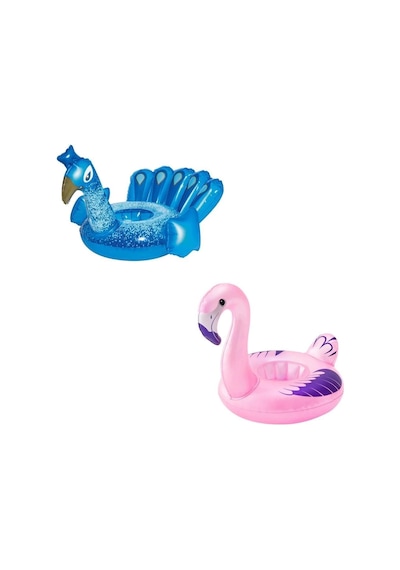 Flamingo & Tavus Kuşu Şekilli Bardaklık - 34127 Çok Renkli