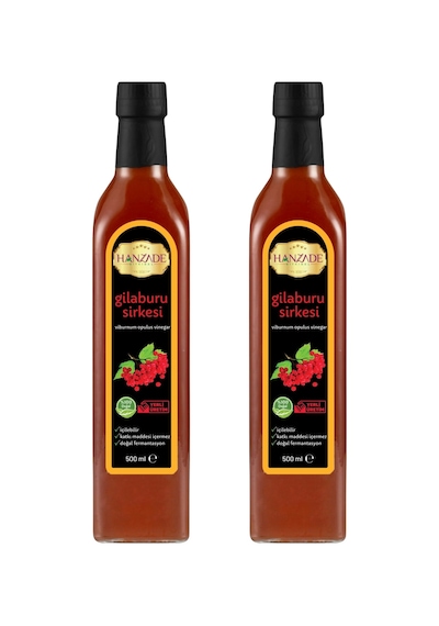 Hanzade Bitkisel Gilaburu Sirkesi 2 x 500 ML