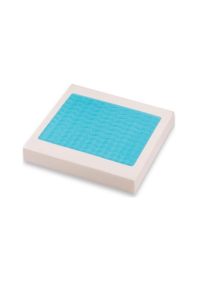SimpleThePillow Visco Jelli Tekerlekli Sandalye Minderi Sandalye Oturma Minderi Serinletici Visco Foam Minder  45*43*7