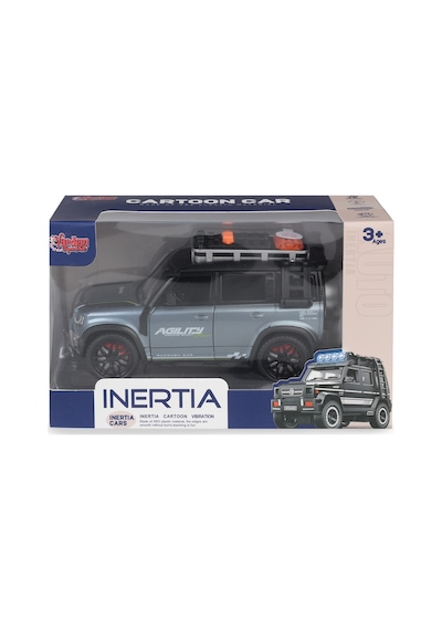 Vardem Kutulu Sürtmeli Işıklı Müzikli Off-road Lüks Araba - Gri
