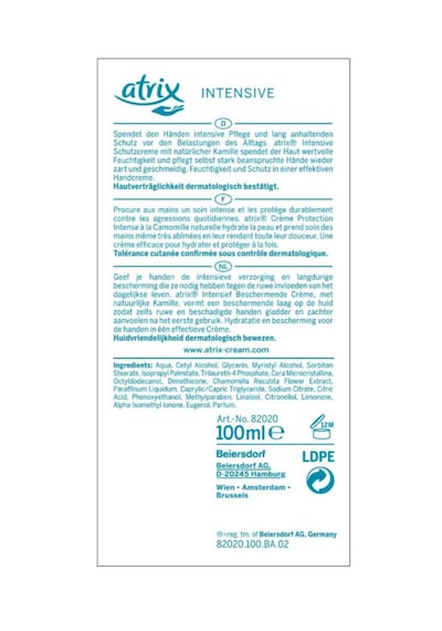 Atrix Intensive Kuru Cilt İçin El Kremi 100ml Papatyalı