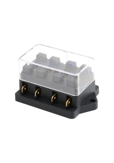 Dört Yuvalı Bıçak Sigorta Kutusu Ak-sa 01-001