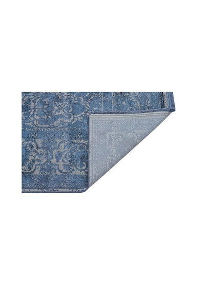 Dark Navy Overdyed Yumuşak İpeksi Tuşeli Halı