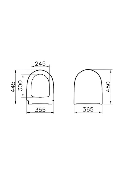 VitrA Sento Kanalsız Klozet Beyaz Asma Klozet 7748b003-0559, VitrA Gömme Rezervuar Set 768-1851 Beyaz