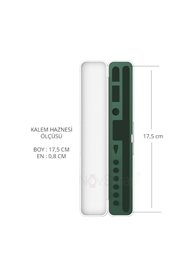 Novstrap Dokunmatik Kalem Koruma Kutusu Tüm Tablet Kalemleri Ve  Pencil 1/2/usb C İle Uyumlu