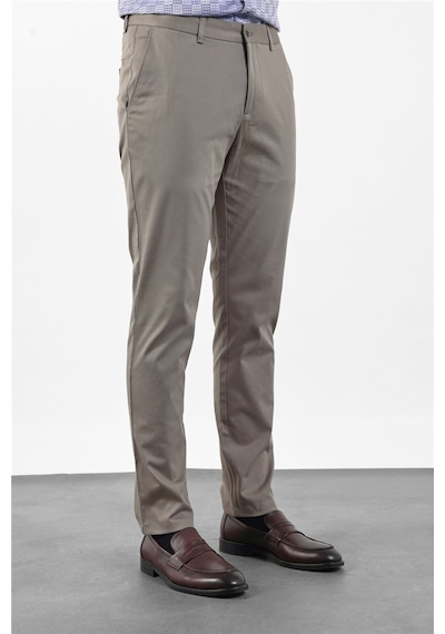 İmza Vizon Yan Cep Comfort Fit Pamuklu Chino Pantolon 1003260172