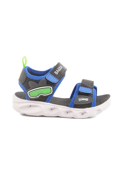 018127 P Siyah-saks Çocuk Sandalet Ba&ba Siyah - Saks