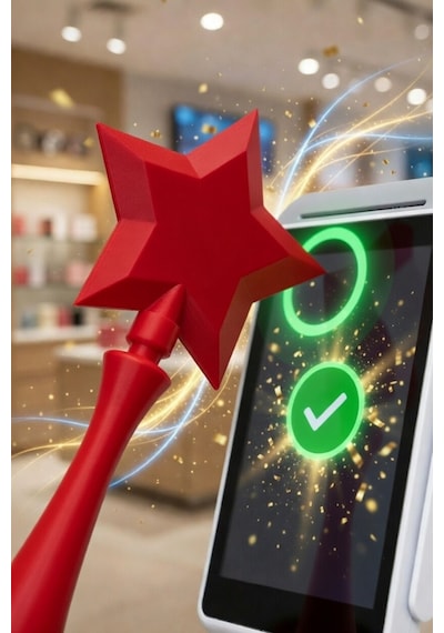 Temassız Ödeme Asası Nfc Kart Tutucu Sihirli Yıldız Asa Sopa Kredi Kartı Otobüs Kartı Aparatı
