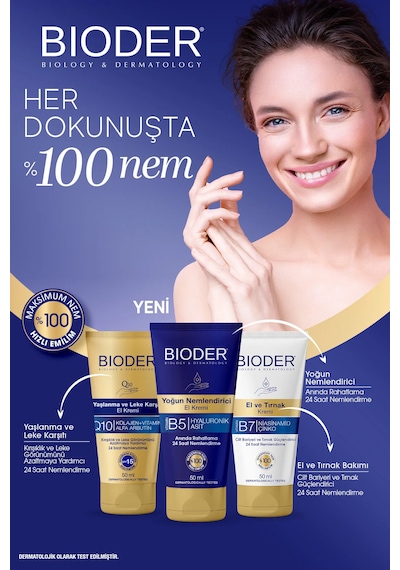 Yaşlanma Kırışıklık Ve Leke Karşıtı El Kremi 50 Ml - Kolajen Q10 Arbutin C Vitamini Spf 15 2 Li