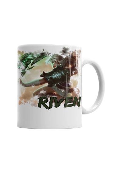 League Of Legends Riven Kupa Bardak Porselen Karışık