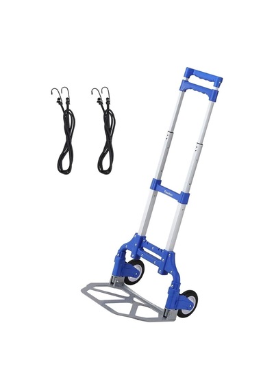 Ebax Katlanır Taşıma Arabası 2 Tekerli 80 Kg