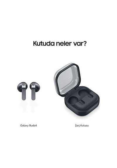 Samsung Galaxy Buds4 (ANC) Bluetooth 6.1 Kulak İçi Kulaklık