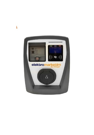 Hims 22kw 3 Faz 32a Tip 2 Soketli Elektrikli Araç Şarj İstasyonu