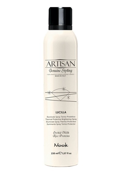Nook Artisan Isı Ve Uv Korumalı Parlaklık Veren Aha Asitli Profesyonel Fön Öncesi Saç Spreyi 150ml