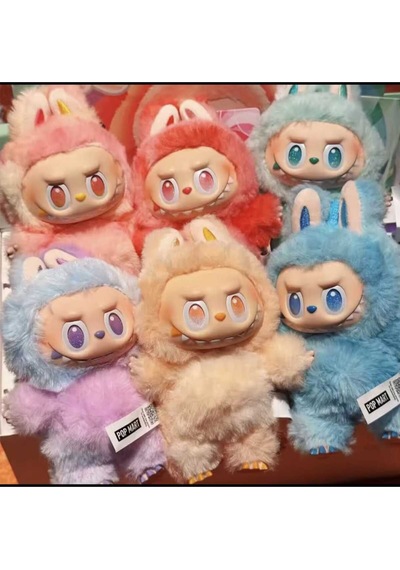 Peluş Anime Figür 17 Cm Labubu Enerji Canavar Elf Büyük Sürpriz Energy Paket Oyuncak 1 Adet