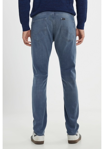 Lee Luke Slim Fit Düşük Bel Denim Esnek Jean Kot Pantolon Mavi