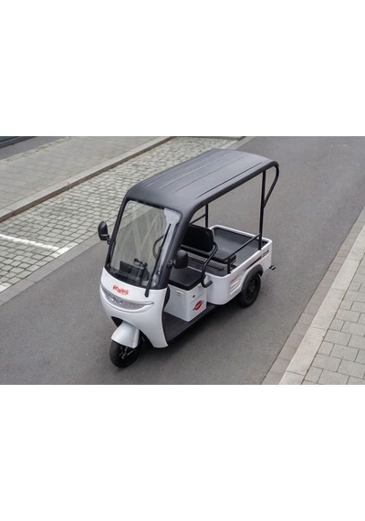 Skyjet Trıon Üç Tekerlekli Elektrikli Moped Beyaz